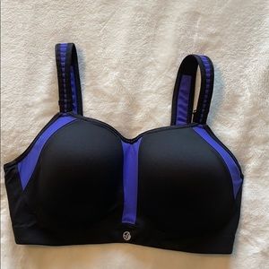 Soma Sports Bra Black & Purple 36DD
